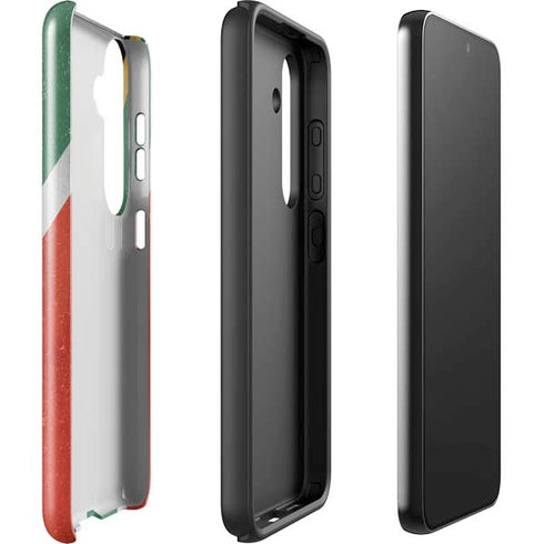 South Africa Flag Distressed Galaxy S25 Impact Case